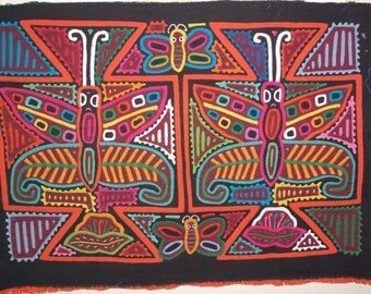Butterflies (Authentic Mola)