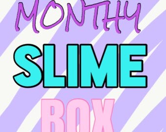 MONTHLY SLIME BOX