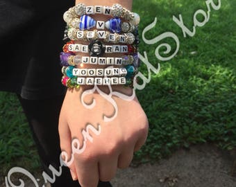 Otome Mystic Messenger- Custom Character Inspired Bracelets (Assorted)