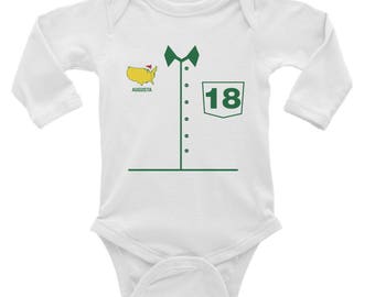 baby golf polo onesie