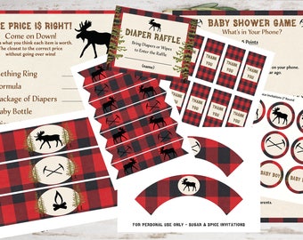 Moose Baby Shower Etsy   Il 340x270.1278989256 Lttt 