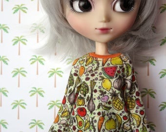 Veggie Sweater for Pullip,Momoko & Barbie