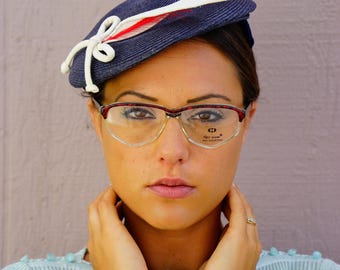 Vintage Neo-Vision Eyeglass 1990's New Old Stock Glasses Brown And clear Frames Made In Italy