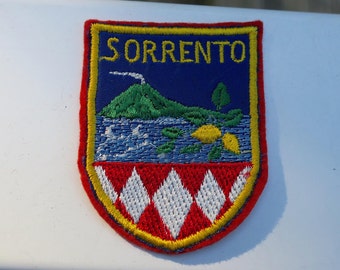 Vintag Sorrento Embroidered Travel Patch
