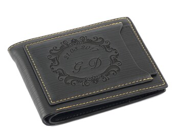 mens leather wallet, mens leather wallet personalized, valentines day, fathers day gift, anniversary gifts for men, mens gift, gift for men