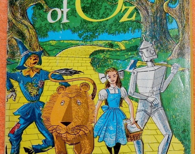 1971 Vintage The Wizard Of Oz Paperback L. Frank Baum Scholastic Books