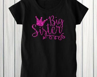 Big Sister Shirt, Big Sister Announcement Shirt, Big Sister, Glitter Shirt, Sparkle Shirt, Big Sister Outfit, I'm Going To be A Big Sister