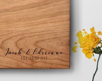 Personalized Cutting Board - Engraved Cutting Board, Custom Cutting Board, Wedding Gift, Housewarming Gift, Anniversary Gift