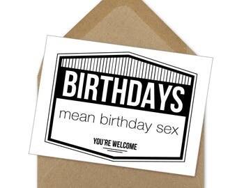 Sexy birthday | Etsy