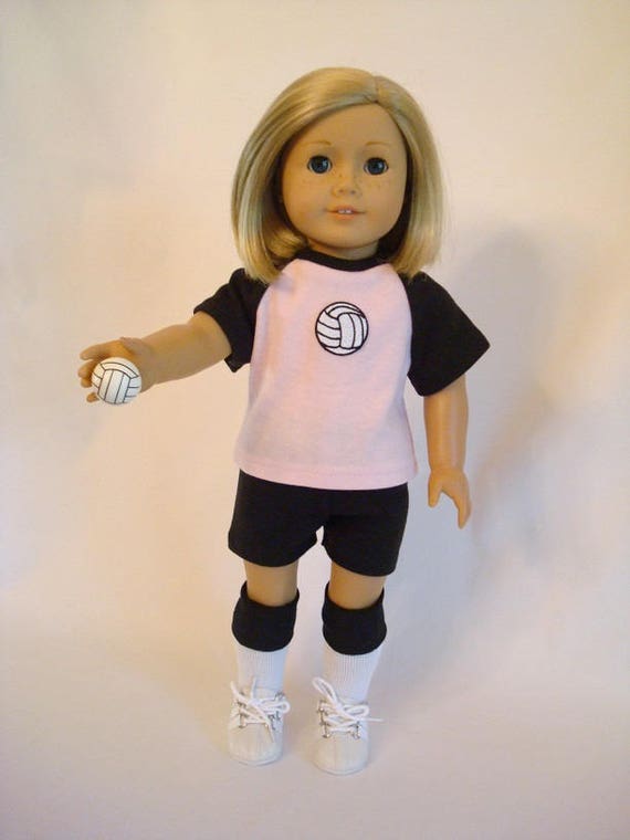 american girl doll volleyball outfit