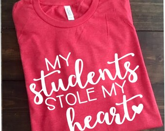 valentine teacher shirts