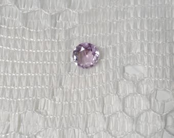Rose De France Natural Round Cut Amethyst 1.71cts 8mm