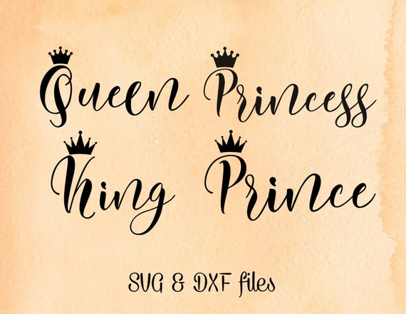 Free Free King Queen Prince Svg 325 SVG PNG EPS DXF File