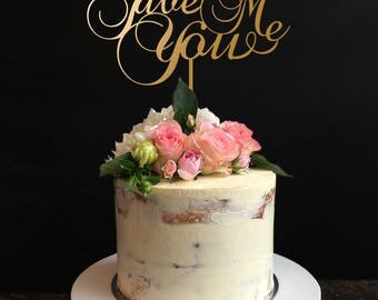 God Gave Me you Cake topper,Love Bird Cake topper, Bridal Shower Cake Topper, Engagement Cake Topper, Anniversary Cake Topper