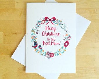 Christmas card mom | Etsy
