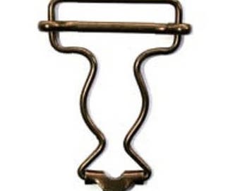 Overall color buckle bronze individually