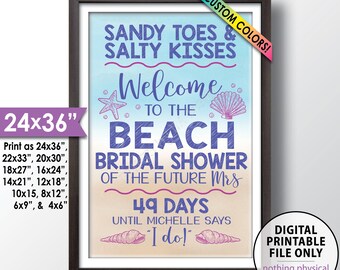 Beach bridal shower | Etsy