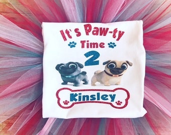 puppy pals birthday shirt