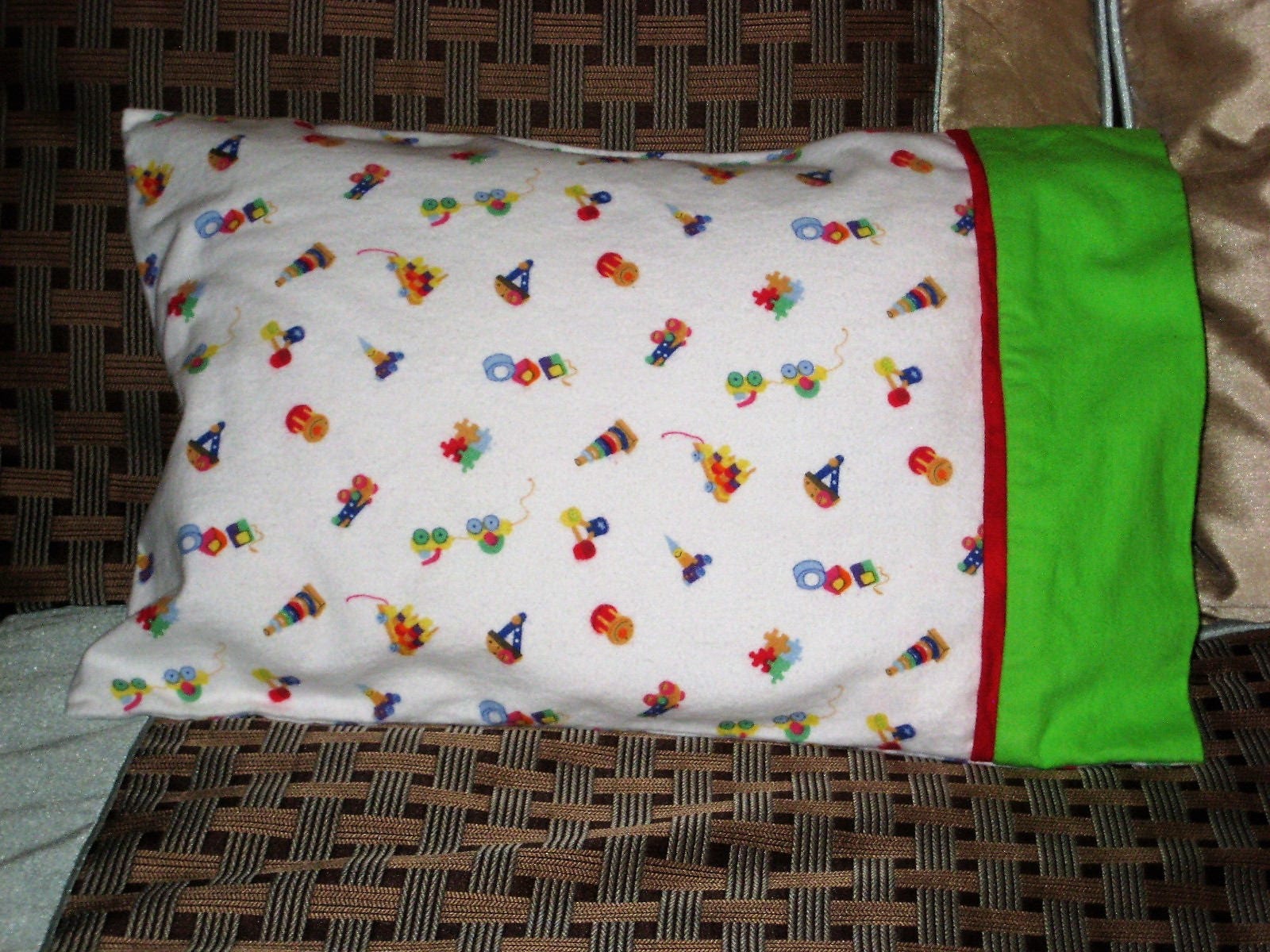 Kids pillowcase toddler pillowcase child pillowcase travel