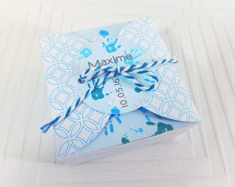 Original box for dragées - Wedding, baptism, birthaday: Customizable