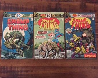 1975-76 Swamp Thing #20, 23 and #24/ DC Comics/ J/ Choose One or All Three for aDiscounted Price!!!
