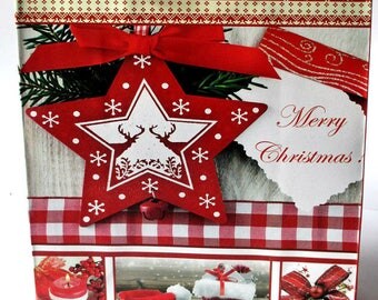 1 pouch, gift Christmas 12 x 15 x 5, 5cm