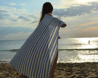Linen Beach, Bath Towel, Eco Linen Towel, Linen Towel, Linen Gift