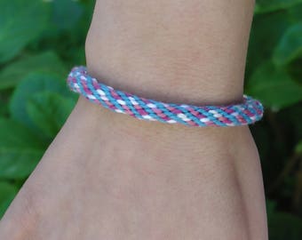 Kumihimo Fantastique Unicorn friendship Bangle Bracelet
