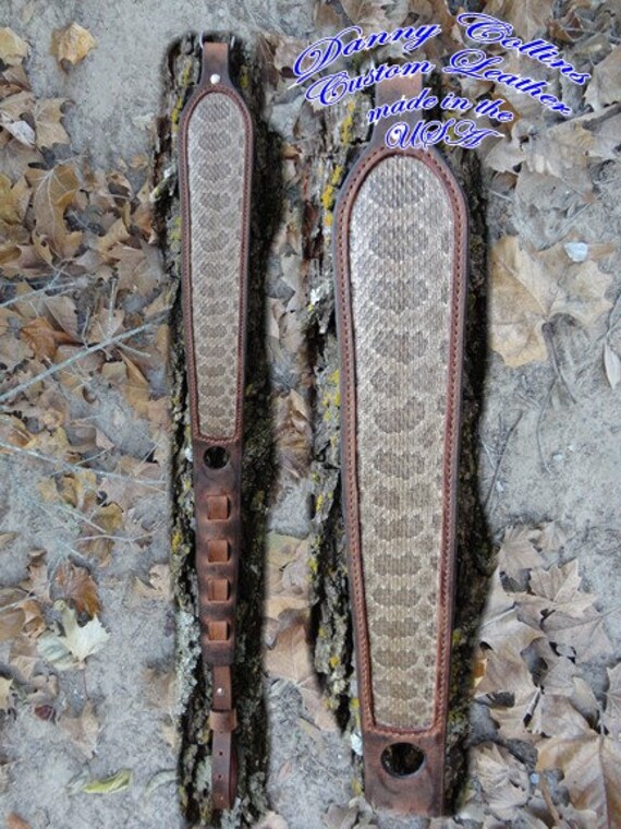 Buffalo & Rattlesnake Rifle Sling Snake SkinRattlesnake