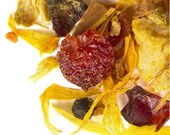 Turmeric Ginger Spice Herbal Tea Sampler | herbal decaf tea | premium loose leaf tea from The Tiny House Farm