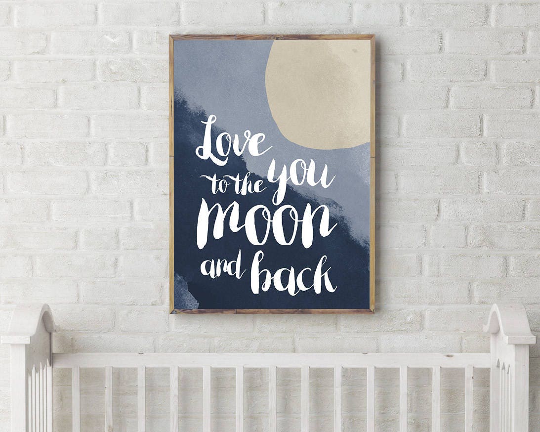 New Baby Boy Printable Art Nursery Wall Art Nursery Prints