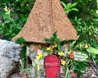 Fairy Candy Shop, custom fairy dollhouse, miniature candy shop