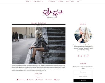 WordPress Theme - STYLE STEREO - WordPress Blog Theme, WordPress Template - WordPress Design – Responsive Wordpress Theme