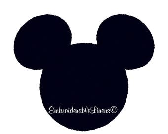 Mickey Mouse Embroidery Design All Formats Fits 4x4 hoops