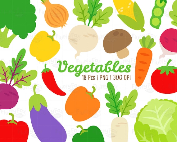 Vegetables Clipart Veggies Clip Art Carrot Food Diet Vegan