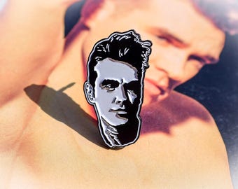 Morrissey Enamel Pin