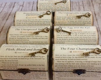 30% OFF!!! Harry Potter box and handmade jewelry! Gift for Harry Potter fan, Harry Potter Christmas Gift, Decoupage Box, Keepsake