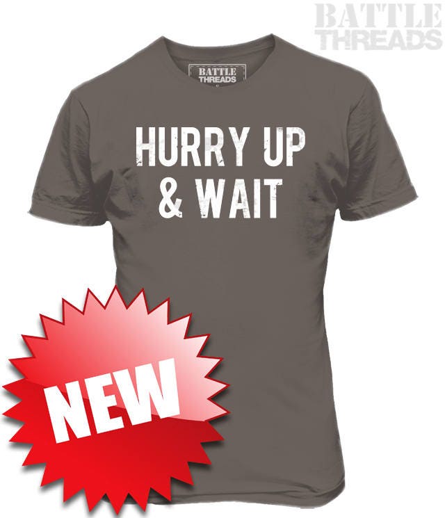 t shirt wait