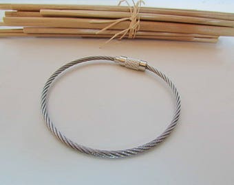 Safety for Keychain - 5.3 stainless steel buckle in diameter - 2.52