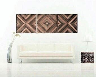 Large Wooden Wall Art triptych wall art | etsy Large Wooden Wall Art triptych wall art | etsy