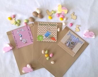 3 Easter "our little friends" gift bags