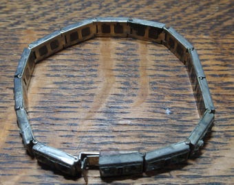 Allco Art Deco Rhinestone Bracelet