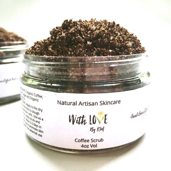ORGANIC COFFEE SCRUB Coffee Scrub Organic Body Scrub
