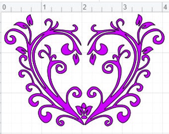 Free Free 199 Love Fancy Heart Svg SVG PNG EPS DXF File