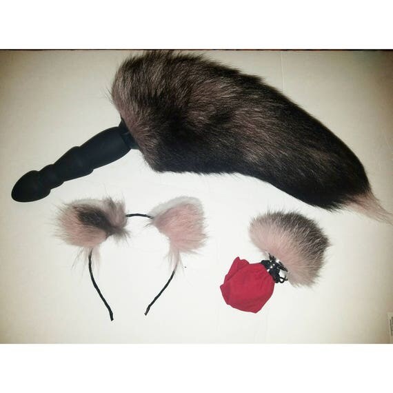 First Ever VIBRATING Fox Tail Butt Plug Your Choice Of Small