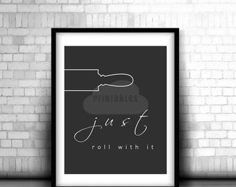 Just roll with it | Etsy