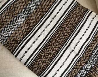 100% Natural Moroccan Wool Blanket/Rug