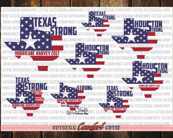 Texas Strong SVG bundle pack, texas relief, harvey relief svg, harvey svg, harvey, harvey, texas strong svg, texas, houston strong svg, svg