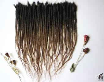 Human hair extensions Dreadlock 30-40cm(11,5-15,5inch)