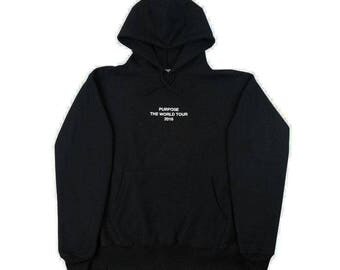 Justin Bieber Purpose Tour Merch Hoodie Sweatshirt
